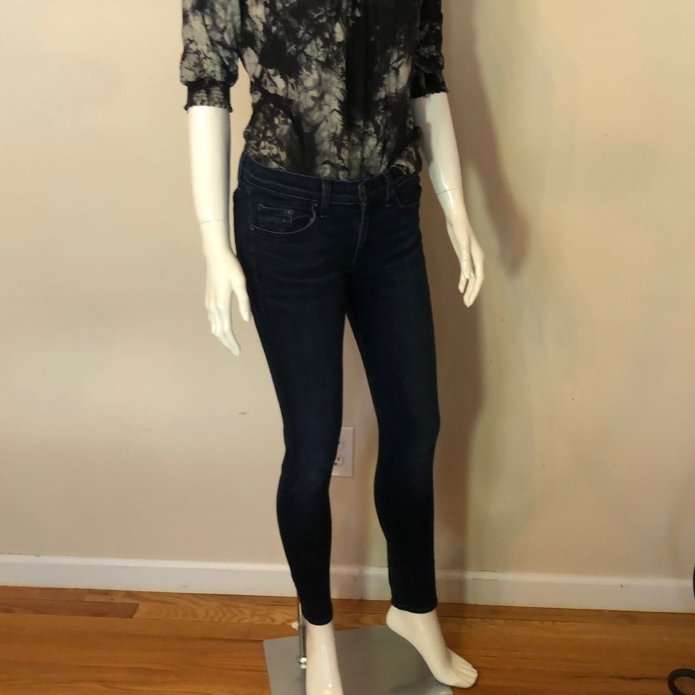 Rag & Bone Mid-Rise Skinny Jeans